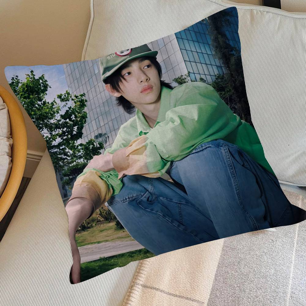 Singer JUHOON Idol  Pillow Cover Sofa Cushion Cover Home Room Decoration Children Gift