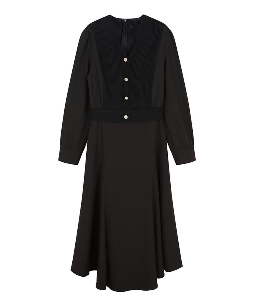 MESENSE Color-Block Knit Dress_Mb4Xopmd04Z
