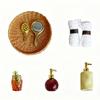 Creative Miniature Bathroom Toiletries Set Resin Figure Doll House Accessories With Fine Detail For Scene Decoration