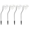LED Solar Lights Outdoor Rainproof Landscape Street Lamp for Garden Lawn Yard Decoration