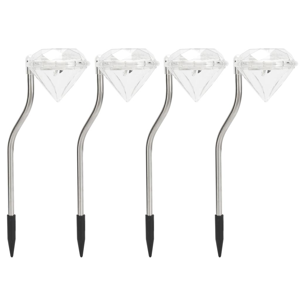 LED Solar Lights Outdoor Rainproof Landscape Street Lamp for Garden Lawn Yard Decoration