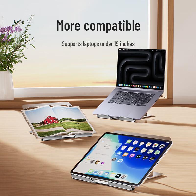 Green Giant Vertical Adjustable Cooling Laptop & Tablet Stand