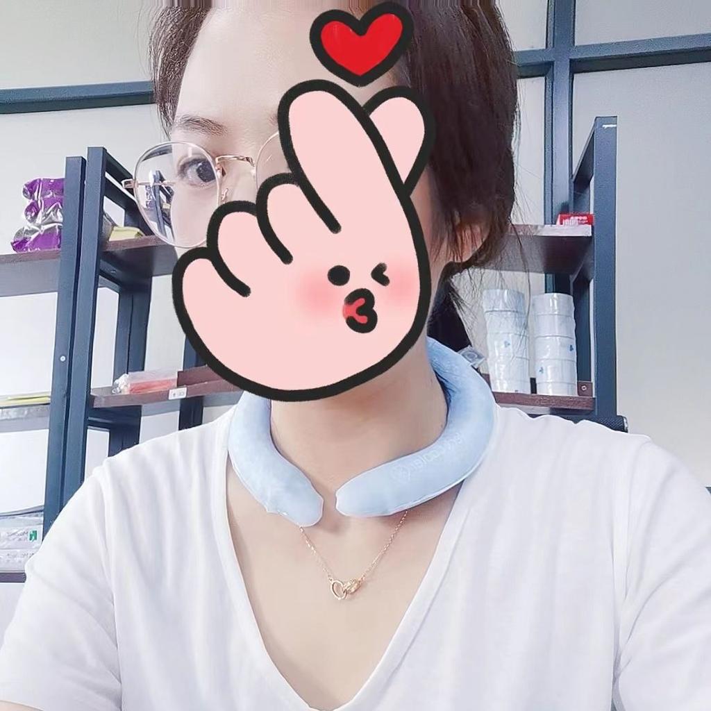 Summer Second-generation Ice Ring, Cold Ring Hanging Neck Cooling Ring, Outdoor Heatstroke Ice Neck Ring, Ice Collar, Cool Collar