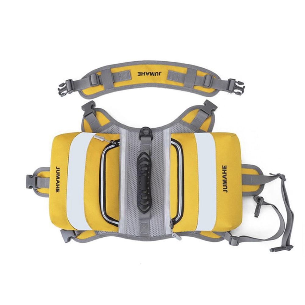 

2025 Новый рюкзак для собак, самодельный рюкзак для больших и средних собак, спортивная сумка для путешествий и путешествий для собак жёлтый