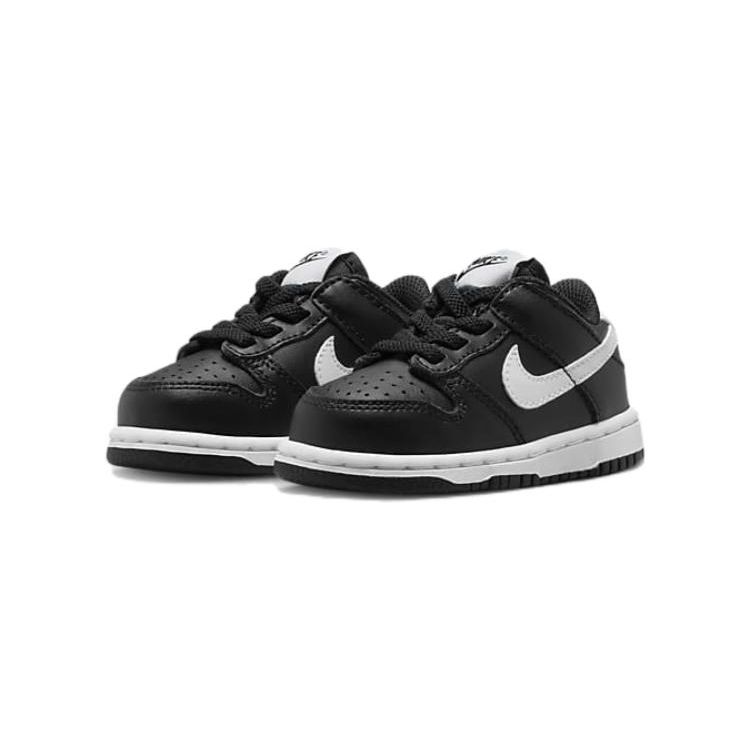 Nike Dunk Low TD Black Panda 2.0 Baby Sneakers White FD1233-001