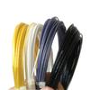 Corde de Tennis Alu Power Co-Polyester Monofilament Double Nervurée Corde de Raquette de Tennis 17G/1.25mm Pour les Passionnés de Tennis