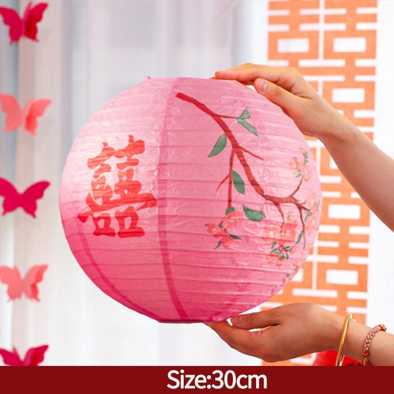 Chinese New Year Paper Lantern New Year 2025 Decoration Chinese Spring Festival Supplies The Year of Snake Hanging Lamp