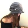 Vintage pleated beret children autumn and winter versatile newsboy hat showing face small octagonal painter hat
