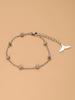 Simple Dolphin Tail Chain Bracelet - Popular Jewelry