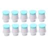 10PCS Food Grade Plastic Number Cookie Stamp Spring Plunger Cake Decorating Cutter  Cake Decorating