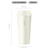 LHC3249 Insulated Pop-up Lid Coffee Mug