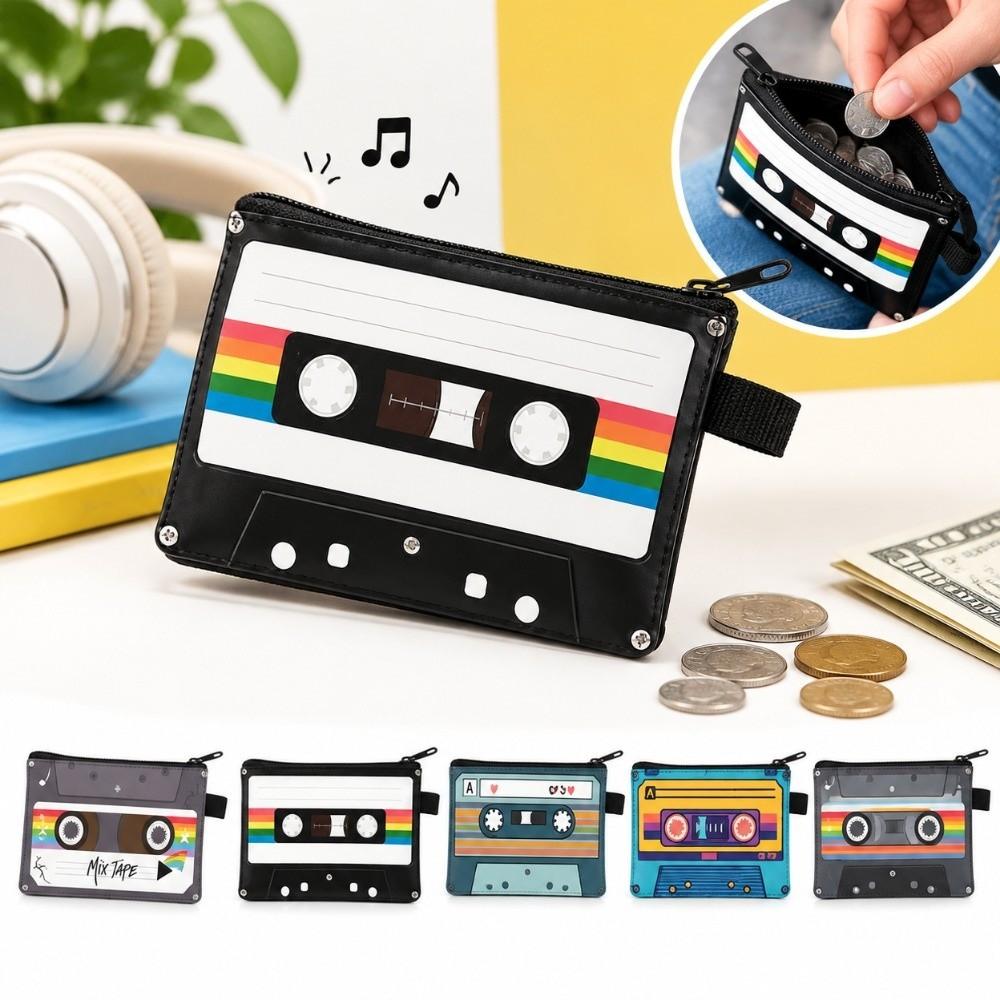 Lightweight Cute Card Holder Zipper Closure Kids Storage Bag Cute Fashion Coin Purse Daily Carry