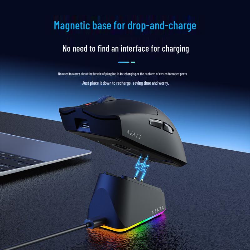 Ajazz AJ139PV3 Tri-Mode Wireless Gaming Mouse