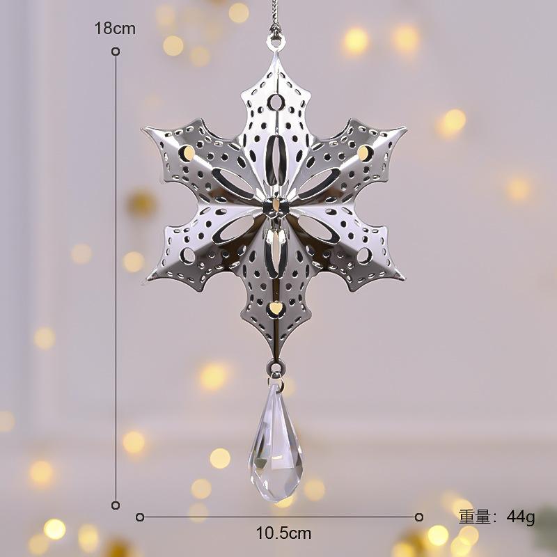 DIY materials Christmas decorations snowflakes dress up Christmas tree scene package holiday supplies layout pendant props