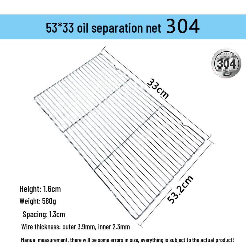 Wasserfilter und Kühlgestell aus Edelstahl mit Füßen für BBQ und Backen