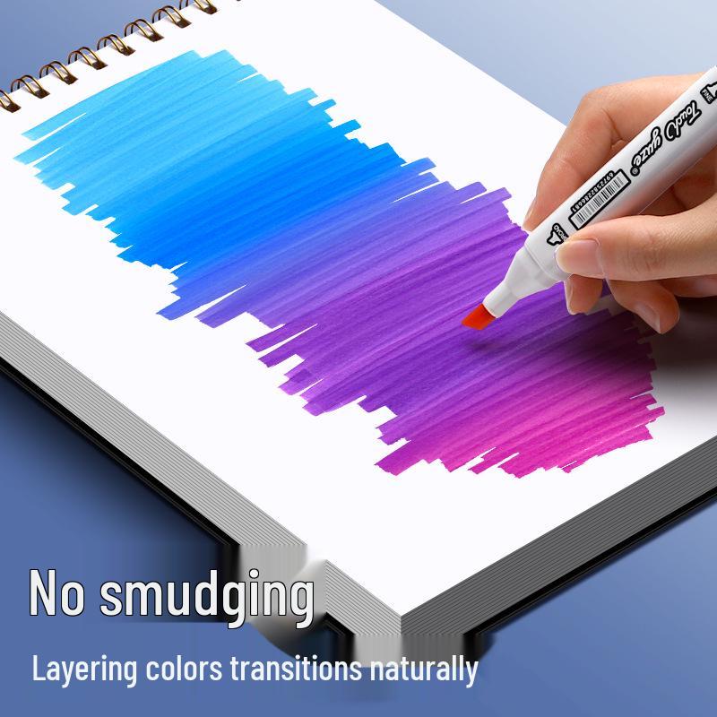 Bloc de Desen Profesional 8K pentru Markere - Artă Plastică, Pagini Manga Goale, Hârtie de Nivel Universitar