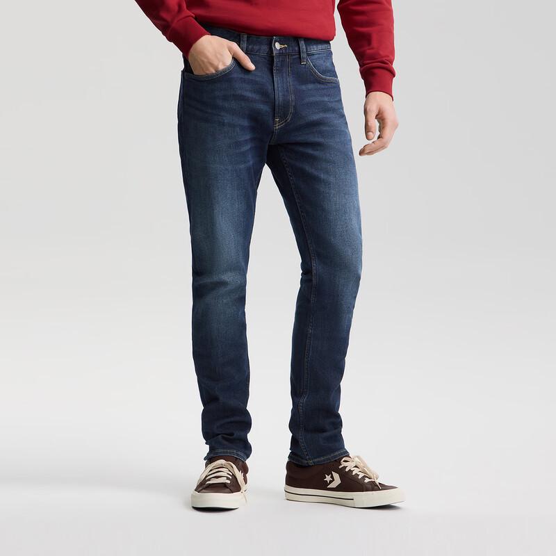 Lee Men's 709 Slim Tapered Dark Blue Jeans