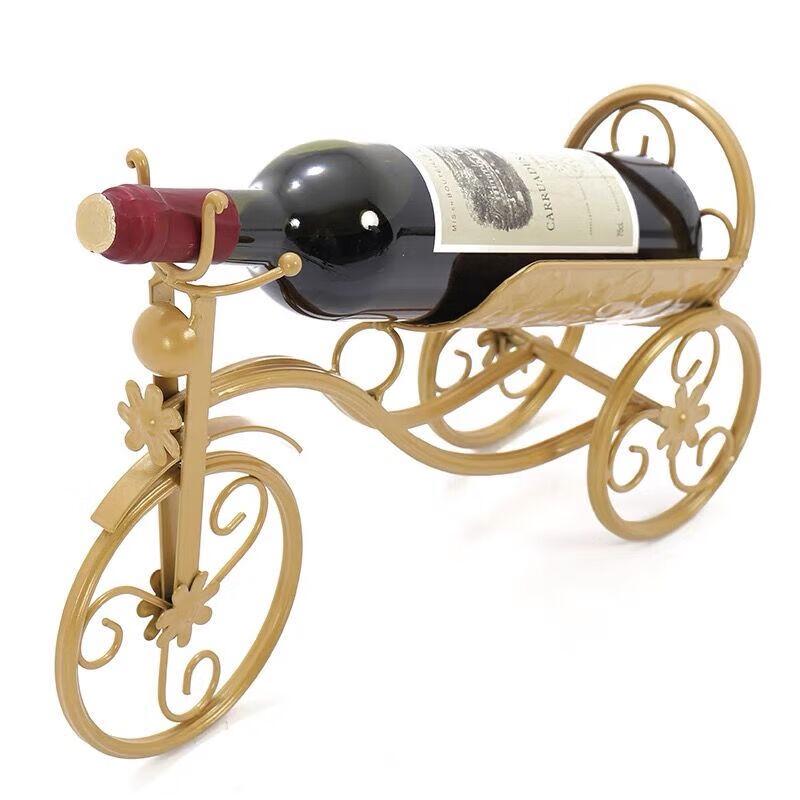 Bicycle Wine Rack and Glass Holder