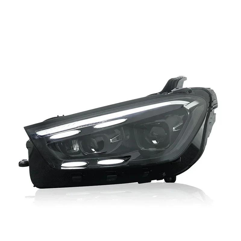 amcsvg1 Upgrade Head Lamp Light for Mercedes Benz GLE W167 2020-2024 Matrix LED Headlamp Headlight with Dynamic Plug and Play