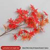 Artificial Red Maple Leaf Branch for Decoration and Landscaping