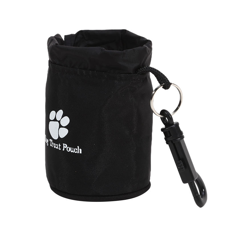 

Outdoor Portable Training Dog Snack Bag Pet Supplies Strong Wear Waterproof Resistance Large Capacity Waist Bag Durable Dog Bag One Size чёрный