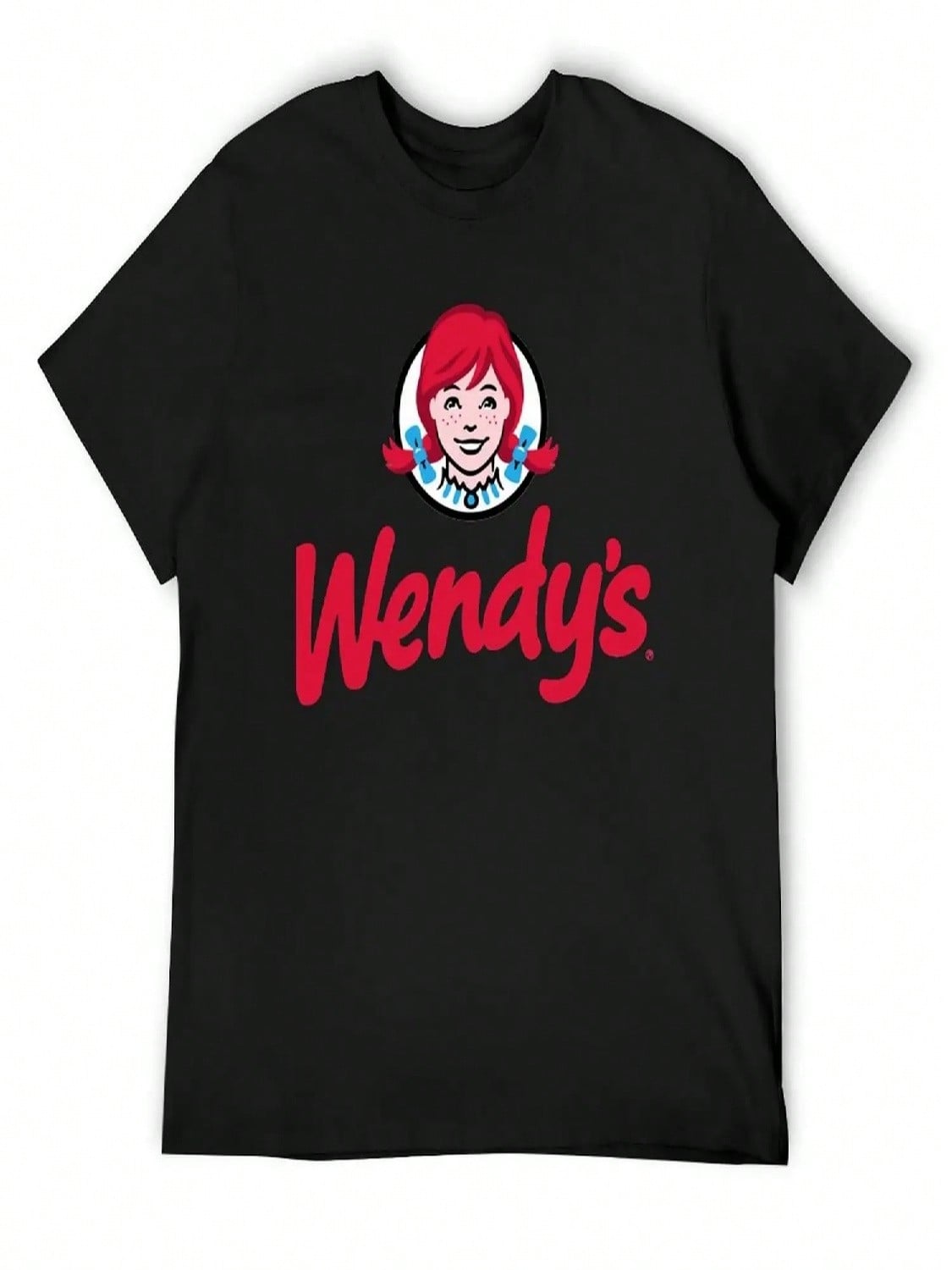 Wendy Fast Food Restaurant Logo T-Shirt Anime Vintage Anime Shirt Vintage Essential T Shirt Funny T Shirts Men S разноцветный