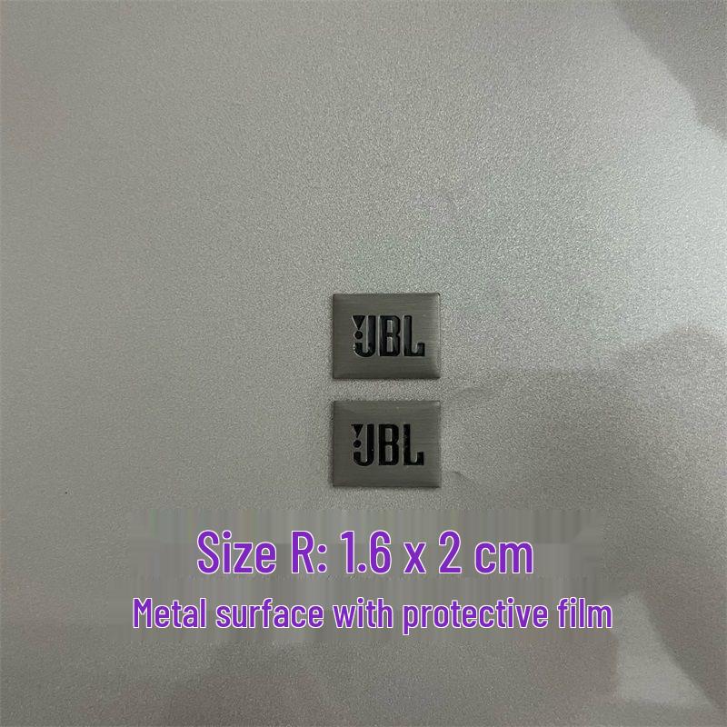 Dekorative Metallaufkleber für Auto-Audio-Lautsprecher von Bose, Harman Kardon, JBL.