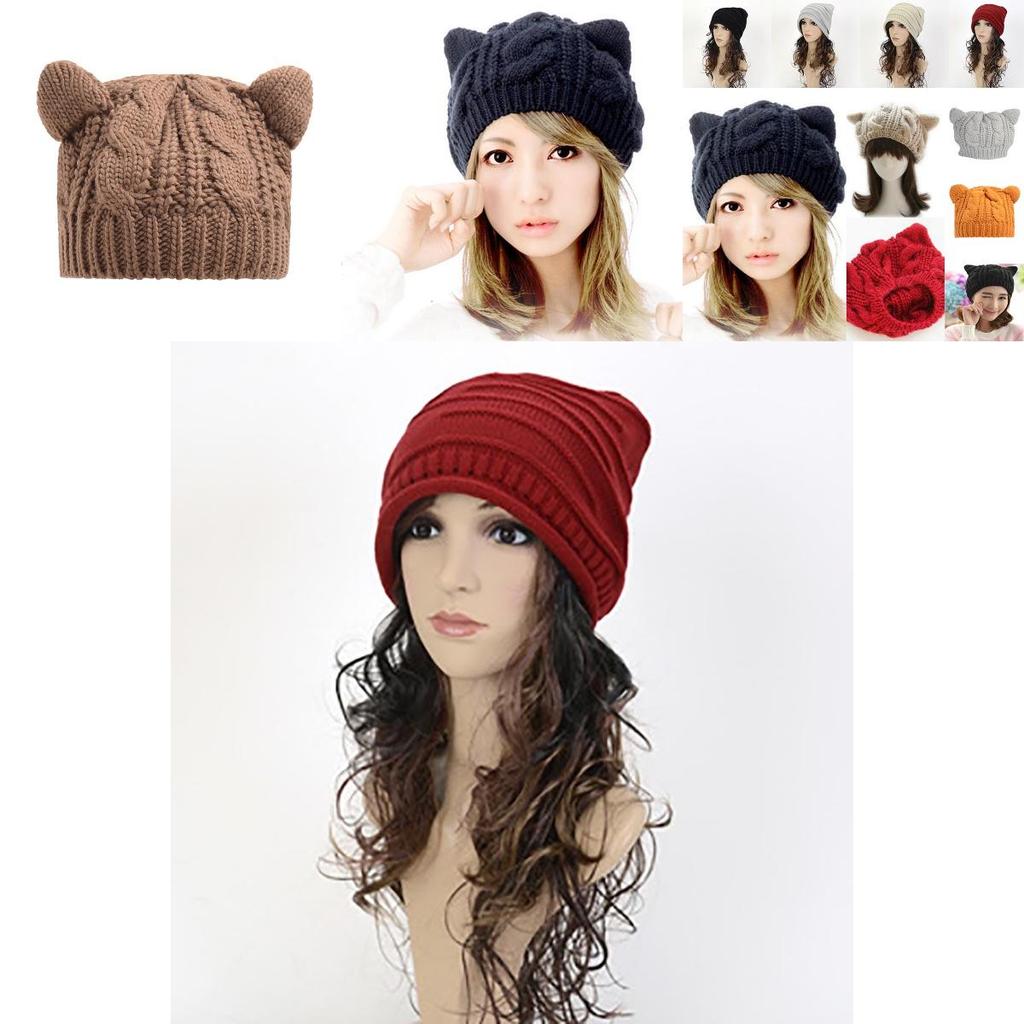 Cozy And Stylish Crochet Beret Beanie For Women Winter Outdoor Activities