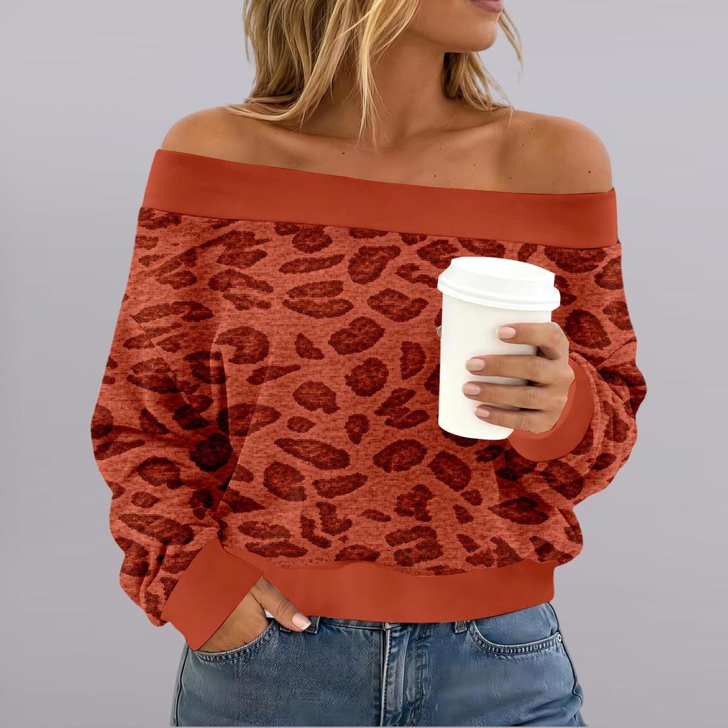 Women's Long Sleeve Loose Fit Stylish Casual Top for Everyday Wear
