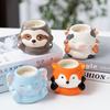 Cartoon Multifunction Ceramic Succulent Planter Cute Animal Cactus Potted Plant Gardening Creative Flower Pot Garden Decoration