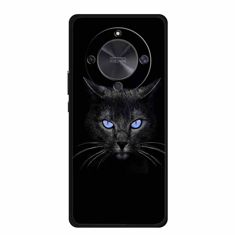 For Honor X70 5G Case X 70 Coque Black Silicone TPU Soft Back Cover Case For Honor X70 MTN-AN00 Phone Case HonorX70 6.79" Funda