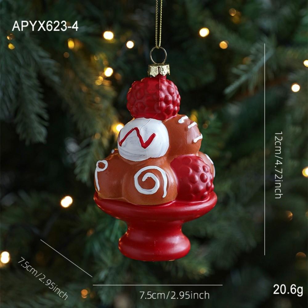 Plastové vánoční ozdoby perníčků Vánoční dárek