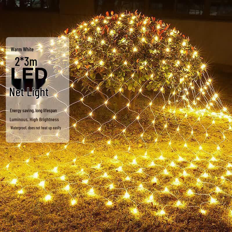 Outdoor Waterproof LED Net Fairy Lights