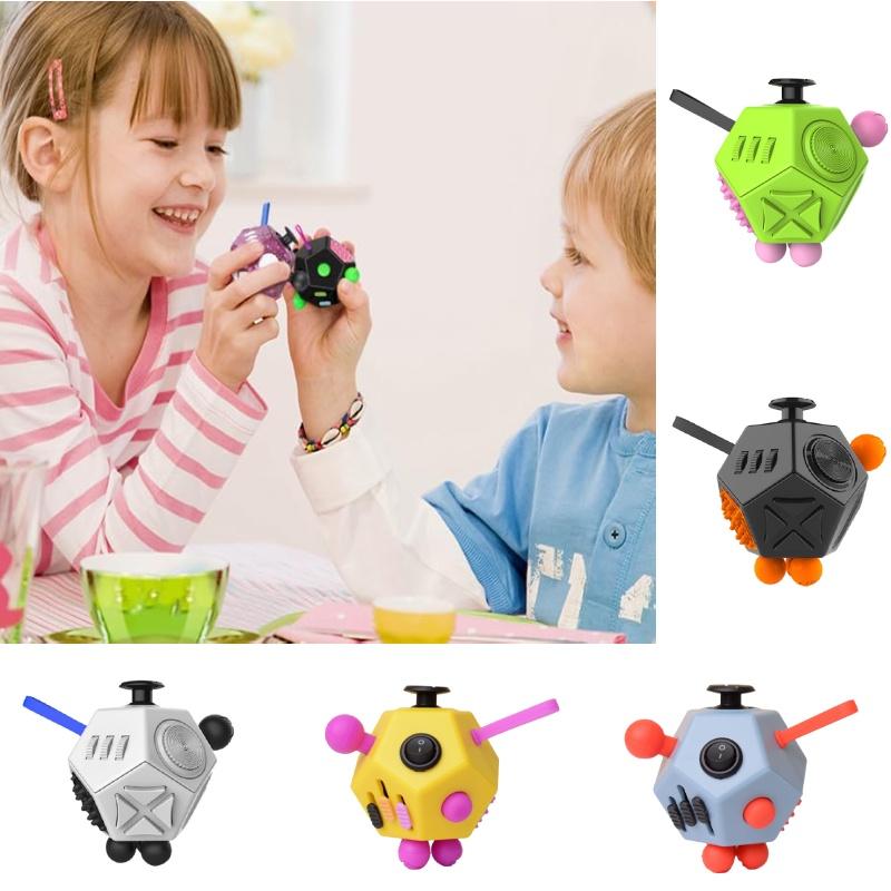 Dodecagon Fidget Cube Superior Anti-stress Toy For Adults Kids
