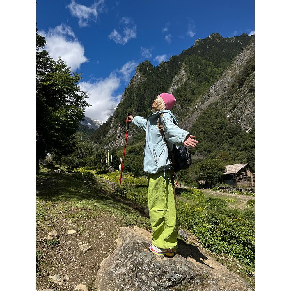 High Waist Summer Cargo Pants Women Streetwear Drawstring  Parachute Pants Women Wide Leg Y2k Trouses