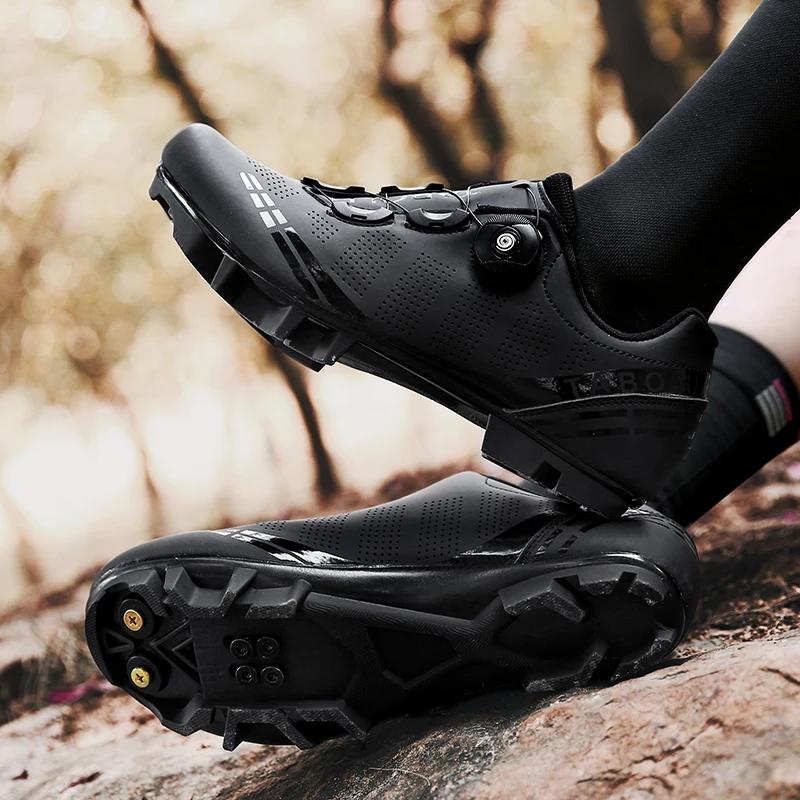 Unisex cyklistické tenisky MTB boty s pánskou zarážkou Silniční Dirt Bike Ploché Závodní Dámské Kolo Horské Spd MTB boty Zapatillas Mtb