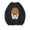 Women Oversize Vintage Sweatshirt Round Neck Long Sleeve Loose Casual Pullover Top
