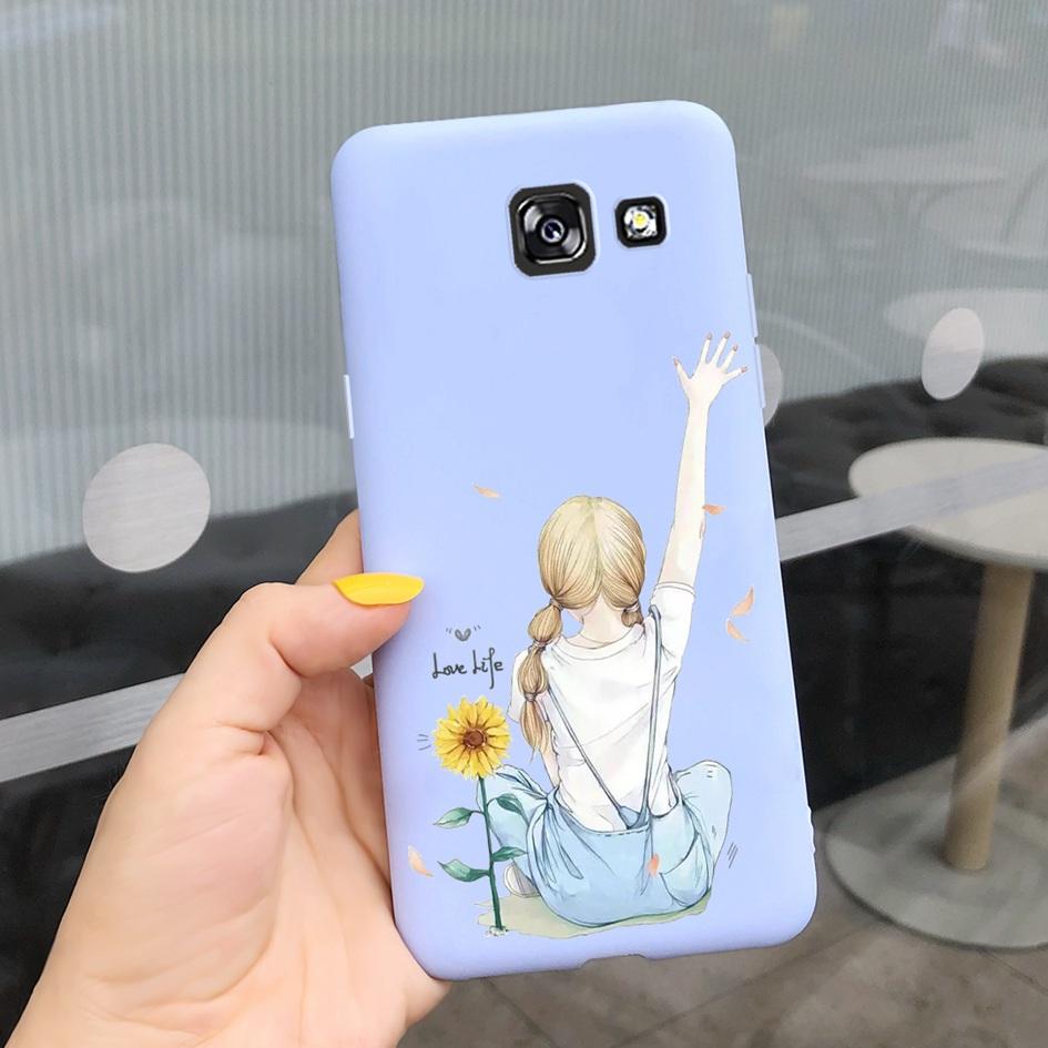 A5 2016 Case For Samsung Galaxy A5 2017 Cover A520 SM-A520F Popular Flower Shockproof Bumper For Samsung A5 2016 A510 Soft Funda