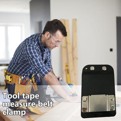 Magnetic Tool Belt Clip Drill Holder Cordless Power Tool Belt Clip Fit for Drill Nailer Tape Measure Accessories Holder