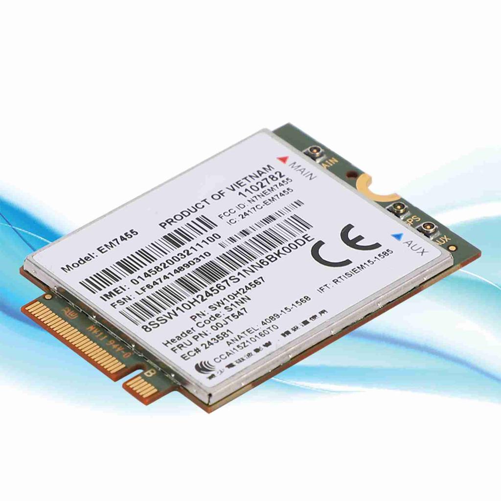 EM7455 Wireless 4G LTE Module Network Card 50 Mbps Fits for Lenovo ThinkPad