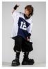 Kids' Silver Hip Hop Dance Costume Set for Boys & Girls