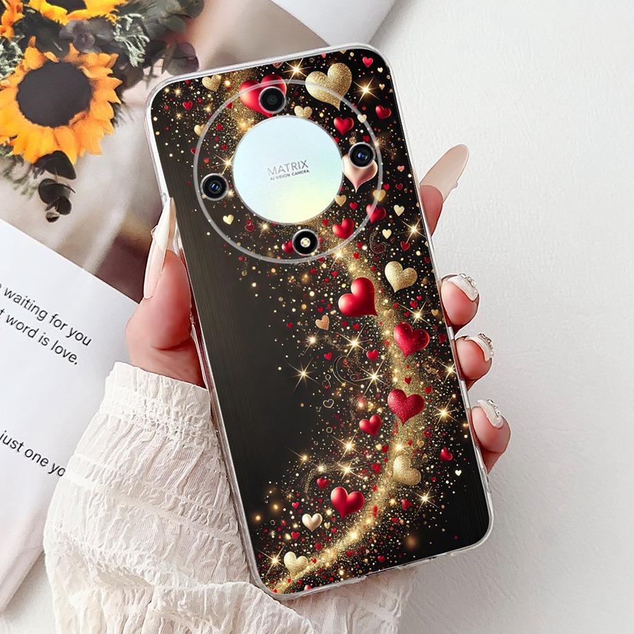 For Honor Magic6 Lite Case ALI-NX3 Popular Fashion Painted Cover Soft Slim Phone Case For Honor Magic5 Lite Magic 6 Lite 5G Bags