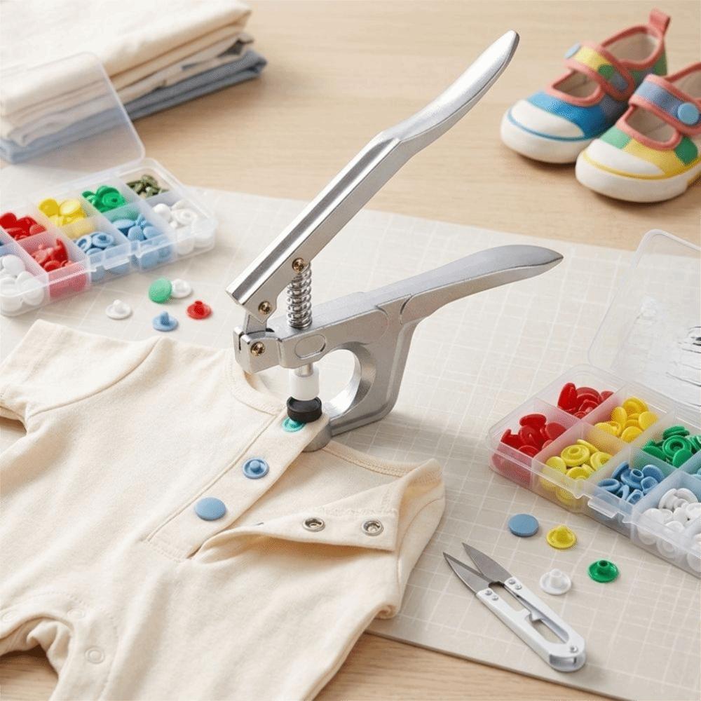 No-Sew Design Snap Pliers Tool Handheld Clothing Snap Pliers Snap Fastener Pliers Home