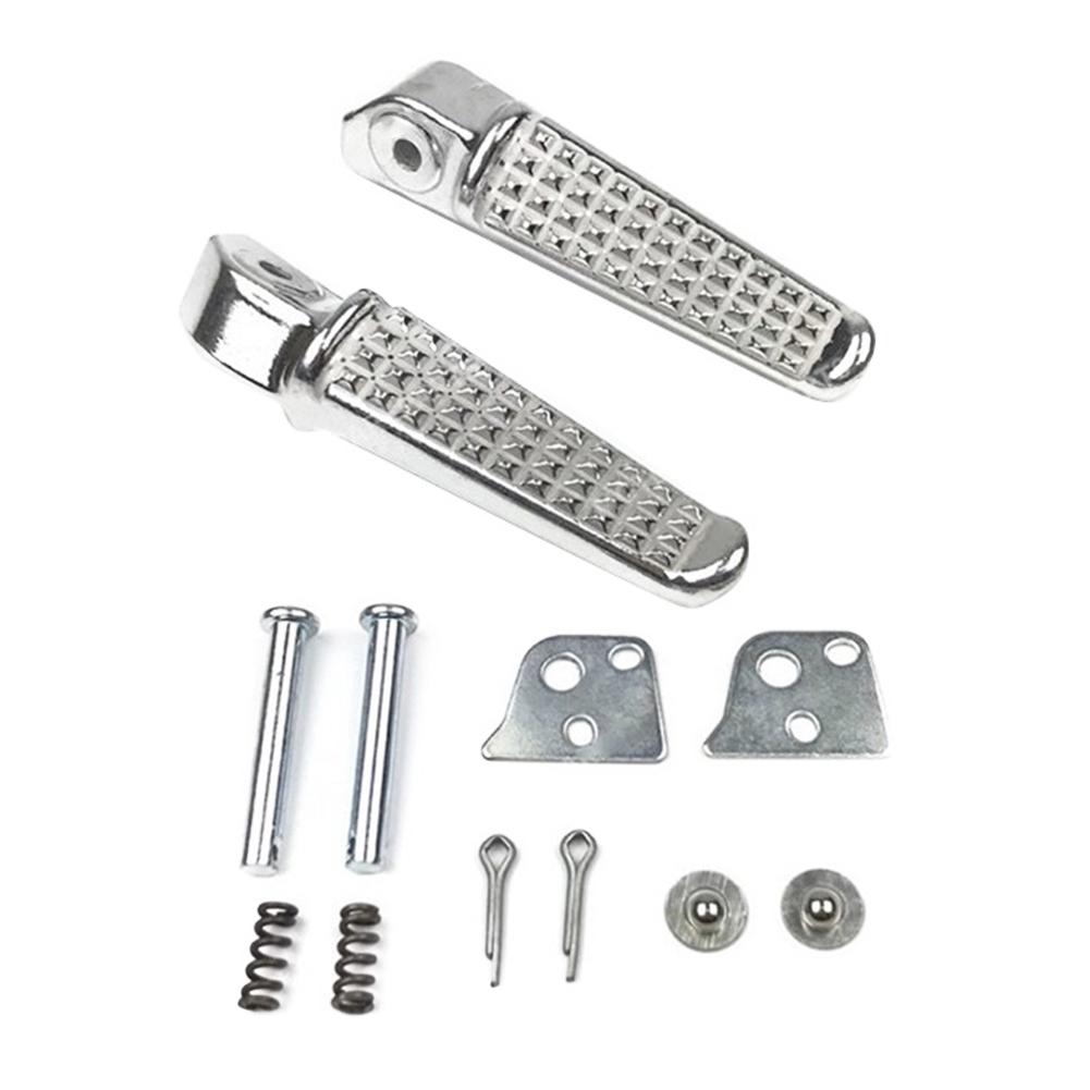 Steel Footrests Foot Pegs for Front and Rear Replacement On For Honda SX150 Motorcycle Front Pedal Rest Components