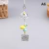 Cute Wind Chime Pendant Keyring Phone Lanyard Decorative Accessories Home Decorations Bag Camera Keychain Wind Chime Pendant