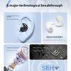 New Sleep Wireless Bluetooth Headphones Transparent Band Digital Display Noise Cancellation Ultra-long Life Ultra-thin Mini Side Sleeping Headphones