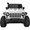 Hooke Road Wrangler Headlight Cover Bezels Trim Matte Black Accessories For 2007-2015 Jeep JK Wrangler & Unlimited - Pair