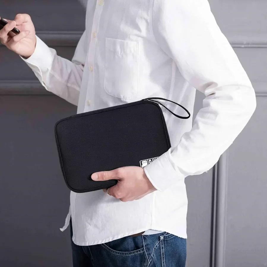 Multifunctional Digital Travel Packing Cube Space Saving Mobile Hard Drive Data Cable Storage Bags Small Objects Organize Pouch