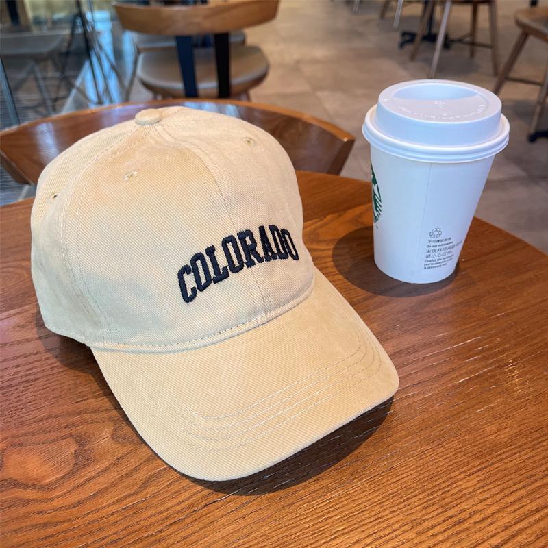 Big face suitable hat trendy brand baseball cap men's wide brim soft top cap women's autumn and winter
