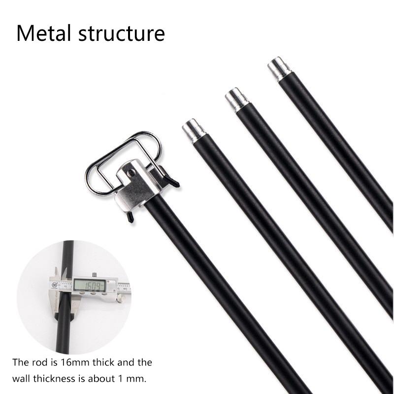 Camping Lantern Stand Detachable Lantern Hangers Portable Light Holder Telescopic Lighting Brackets Lamp Stand